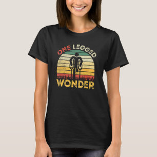 Amputee - One Legged Wonder Retro Prosthetic Leg A T-Shirt