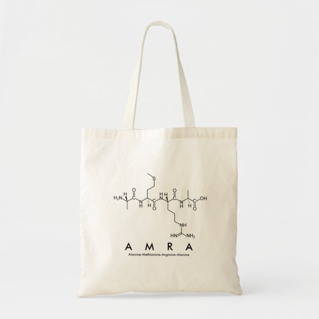 Amra peptide name bag (Front)