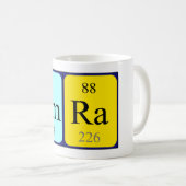 Amra periodic table name mug (Front Right)