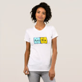 Amra periodic table name shirt (Front Full)