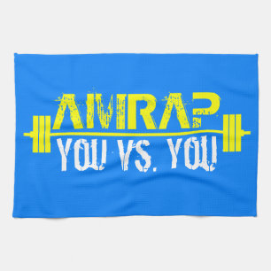 AMRAP - Heart Over Mind Tea Towel