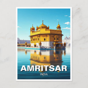 Amritsar Golden Temple Postcard