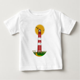Amrum Lighthouse Germany Baby T-Shirt