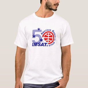 AMSAT 50th Anniversary Logo T-Shirt - Light
