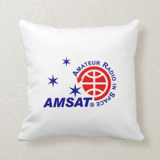 AMSAT Throw Pillow