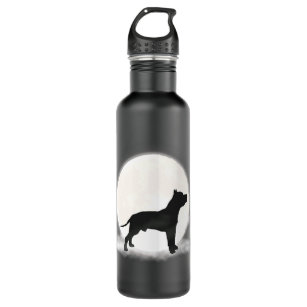 Amstaff American Staffordshire Terrier Retro  710 Ml Water Bottle
