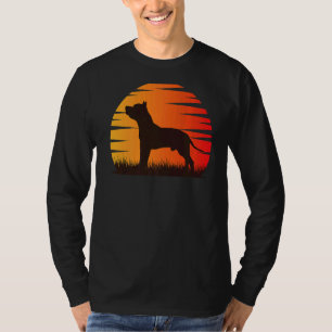 Amstaff American Staffordshire Terrier Retro T-Shirt