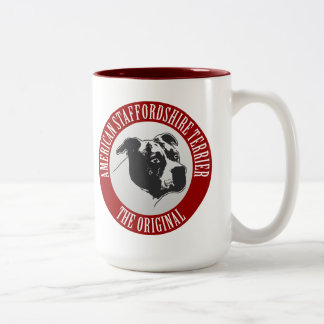 AmStaff BOY 3 red circle / Tasse, Cup