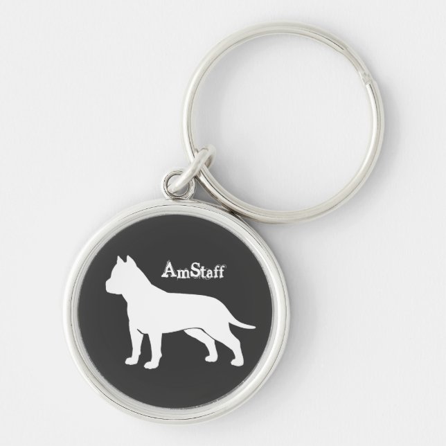 AmStaff Key Ring (Front)
