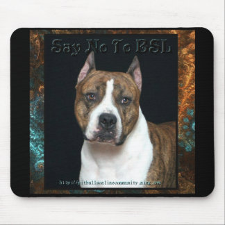 Amstaff No BSL Mouse Mat