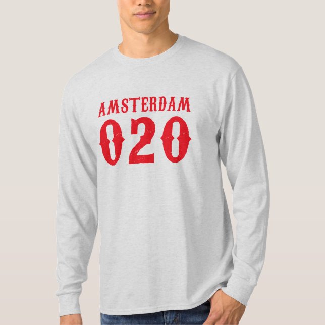 Amsterdam 020  T-Shirt (Front)