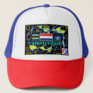 Amsterdam 11 Kappe Trucker Hat