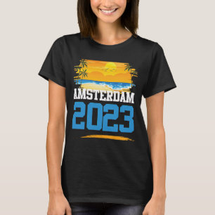 Amsterdam 2023 Quote Vacation Team T-Shirt