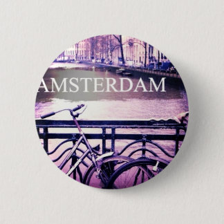 Amsterdam 6 Cm Round Badge