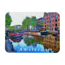 Amsterdam. A quiet harbour.