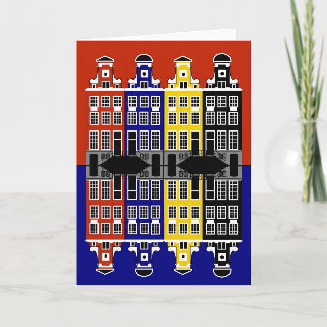 Amsterdam Architecture - Merchants' houses Card (Front)