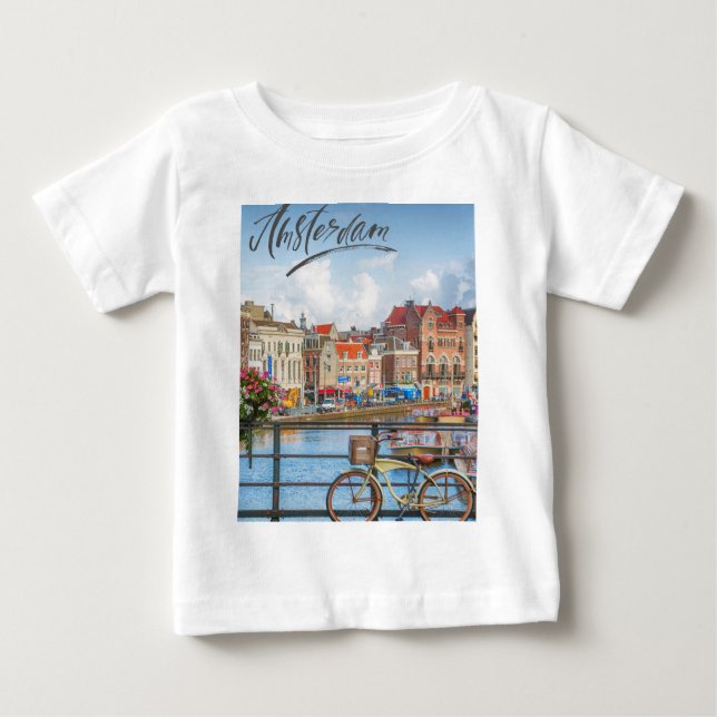 Amsterdam Baby T-Shirt (Front)