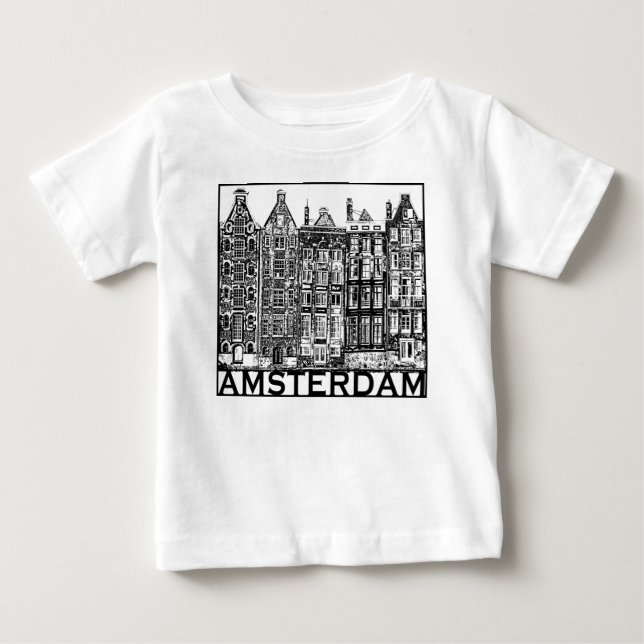 Amsterdam Baby T-Shirt (Front)