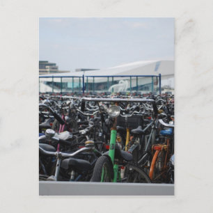 Amsterdam - Bikes Postcard