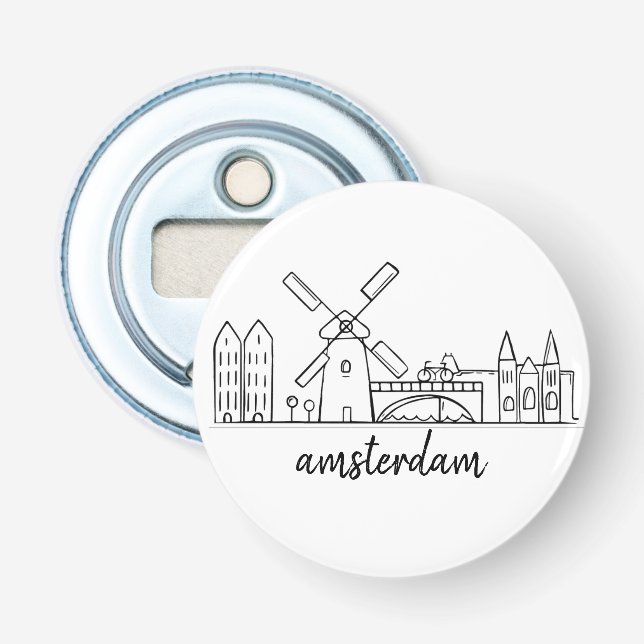 Amsterdam Bottle Opener (Front)