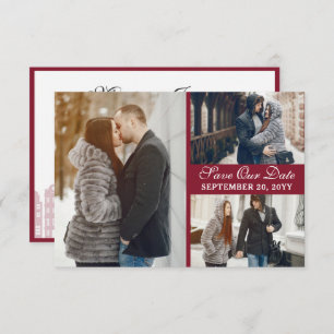 Amsterdam Canal Houses Dutch Save The Date Card