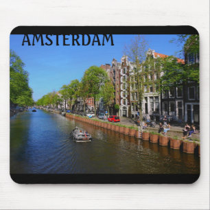 Amsterdam Canal Mouse Mat