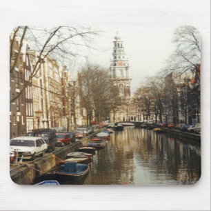Amsterdam Canal Mousepad