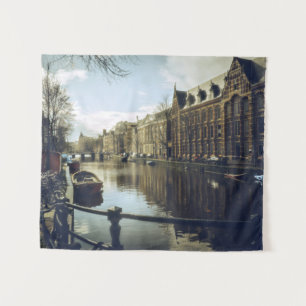Amsterdam Canal Tapestry