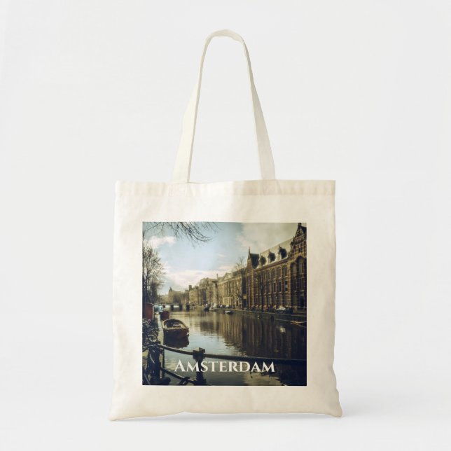 Amsterdam Canal  Tote Bag (Front)