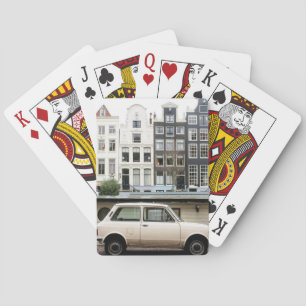 Amsterdam Canalhouses Tiny Car Playing Cards