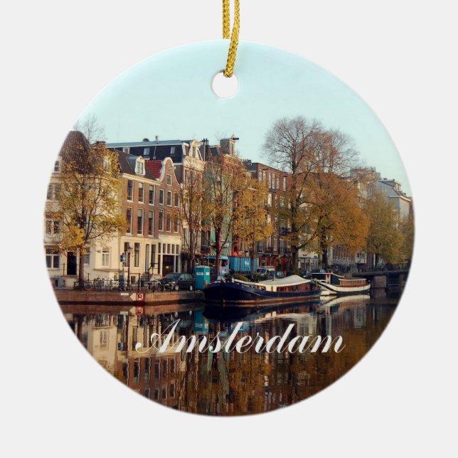 Amsterdam Christms Ornament (Front)