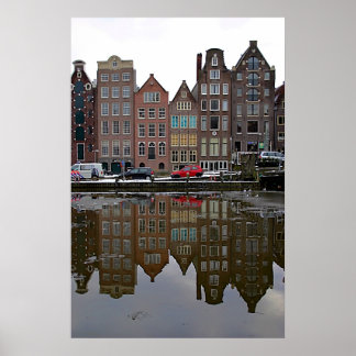 Amsterdam city poster