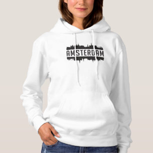Amsterdam City Skyline Cityscape Life Funny Gift Hoodie