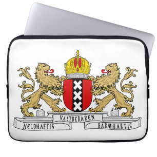 Amsterdam Coat of Arms Laptop Sleeve