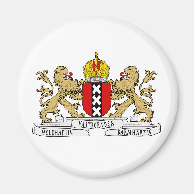 Amsterdam Coat of Arms Magnet (Front)