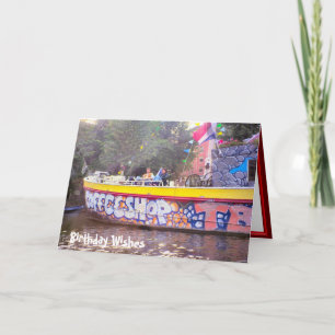 Amsterdam Coffeeshop, Birthday Wishes Card
