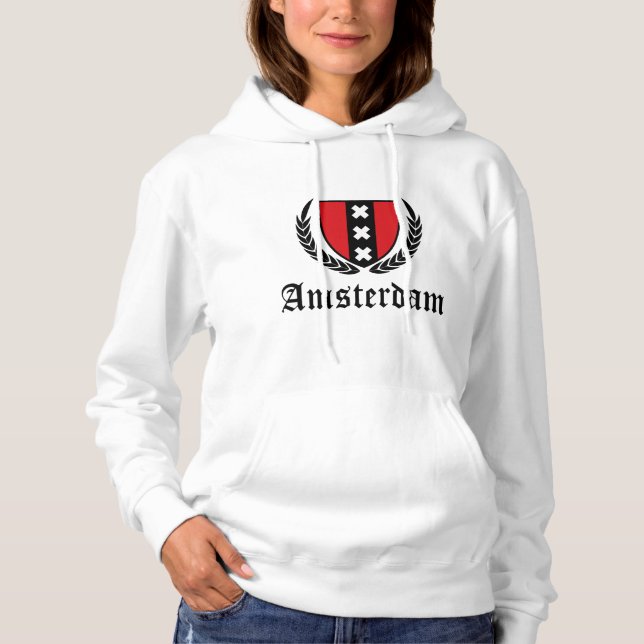 Amsterdam Crest Hoodie (Front)