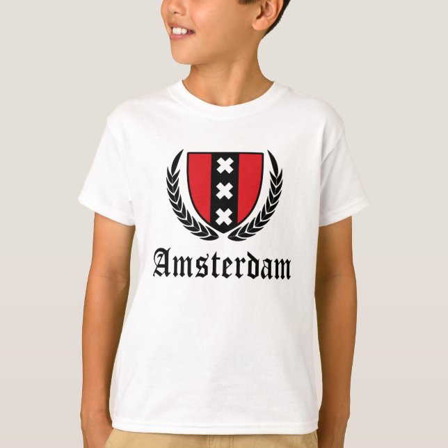 Amsterdam Crest T-Shirt (Front)