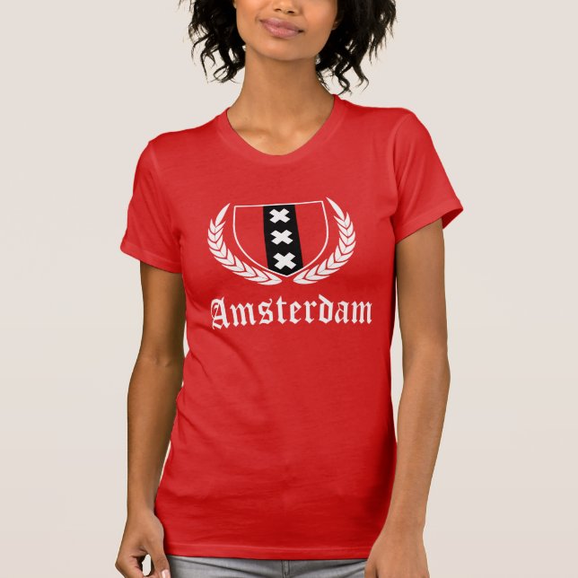 Amsterdam Crest T-Shirt (Front)