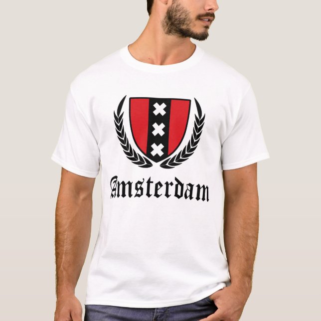 Amsterdam Crest T-Shirt (Front)