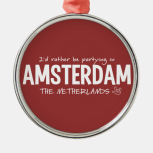 AMSTERDAM custom color ornament