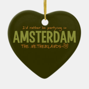 AMSTERDAM custom color ornament