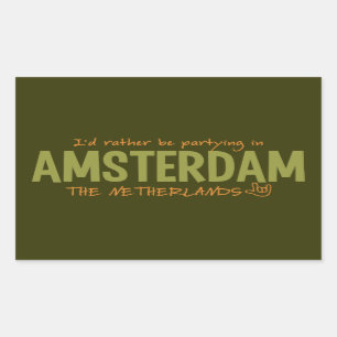 AMSTERDAM custom color stickers