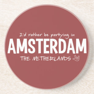 AMSTERDAM custom colour coaster