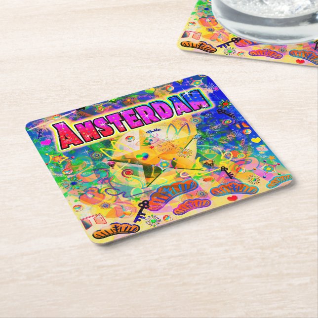 Amsterdam Epoch Hour Coaster (Angled)