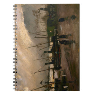 Amsterdam Fishermen's Harbour Storm by Vincent Gog Notebook