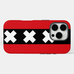 Amsterdam Flag iPhone 16 Pro Case