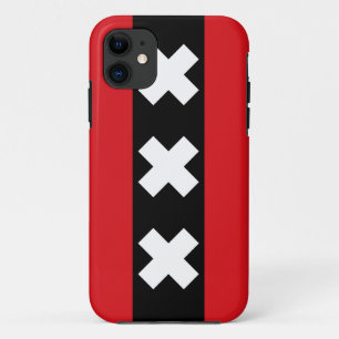 Amsterdam Flag iPhone 11 Case