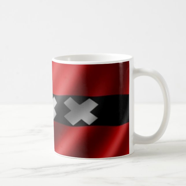 Amsterdam Flag Coffee Mug (Right)