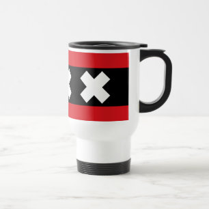 Amsterdam Flag Travel Mug